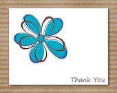 Personalized Flower Stationery / Stationary / Note Cards / Notecards / Personalized (set of 8)