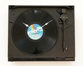 Recycled JVC Turntable Clock