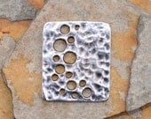 Greek Pewter Moonscape Connector