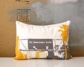 COVER ONLY - Los Angeles Pillow - Urban Throw Style no19