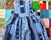 Osh Kosh Patchwork Print Dress 5T
