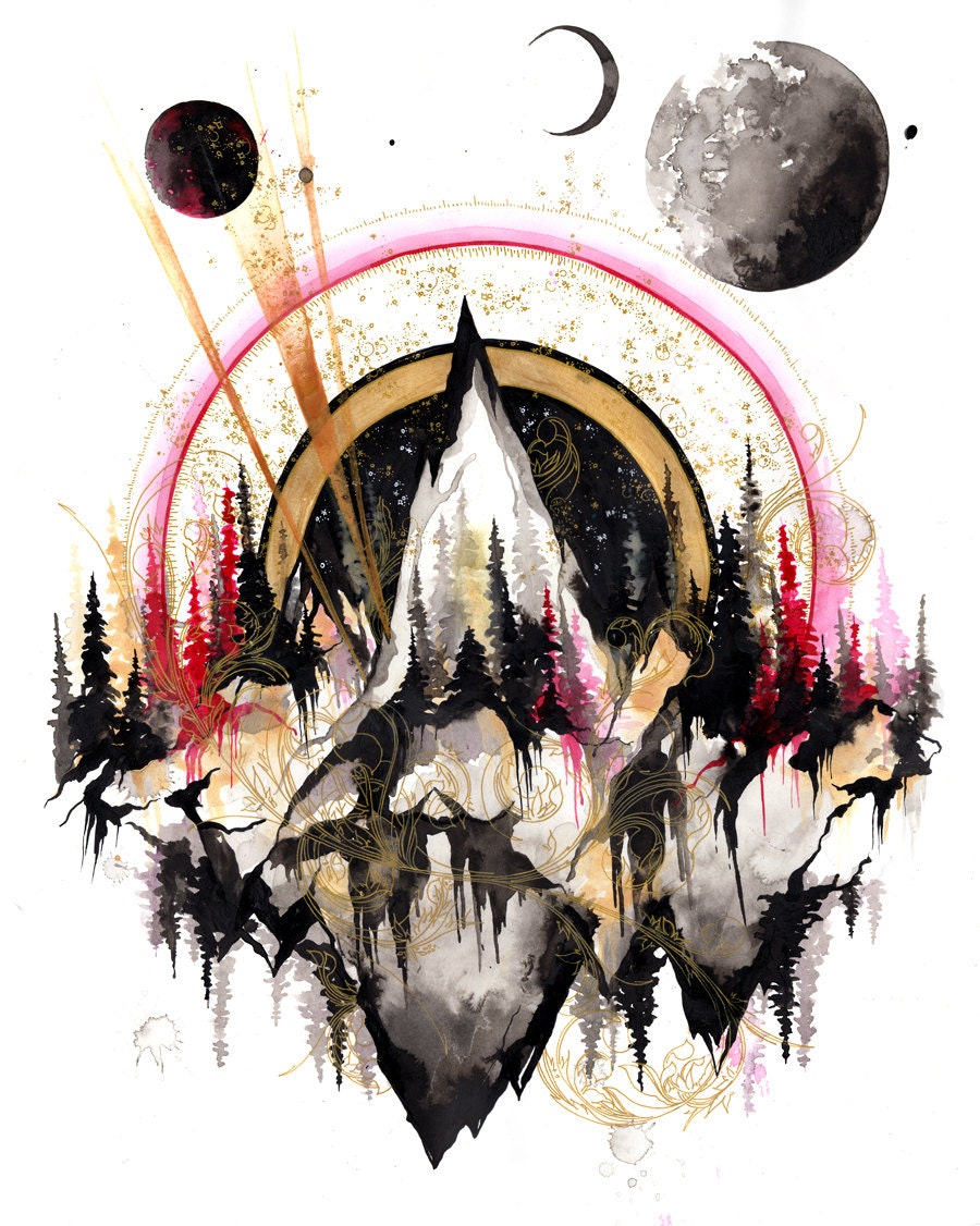 Into the Void, 16x20 Limited Edition Glicee Print