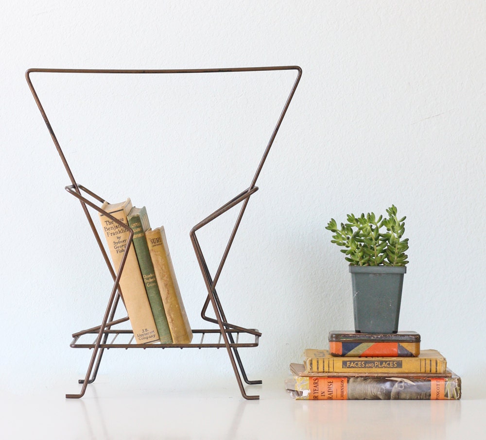 Mid Century Modern Magazine Rack