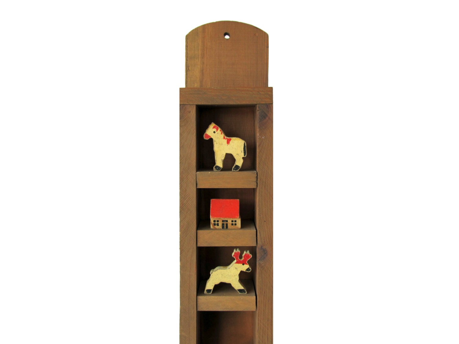 Wood CUBBIES Skinny Shelves For Knick Knacks