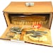 Vintage Gentlemans travel case, in Leather - Never Used -  Made in Germany, toiletry case for men