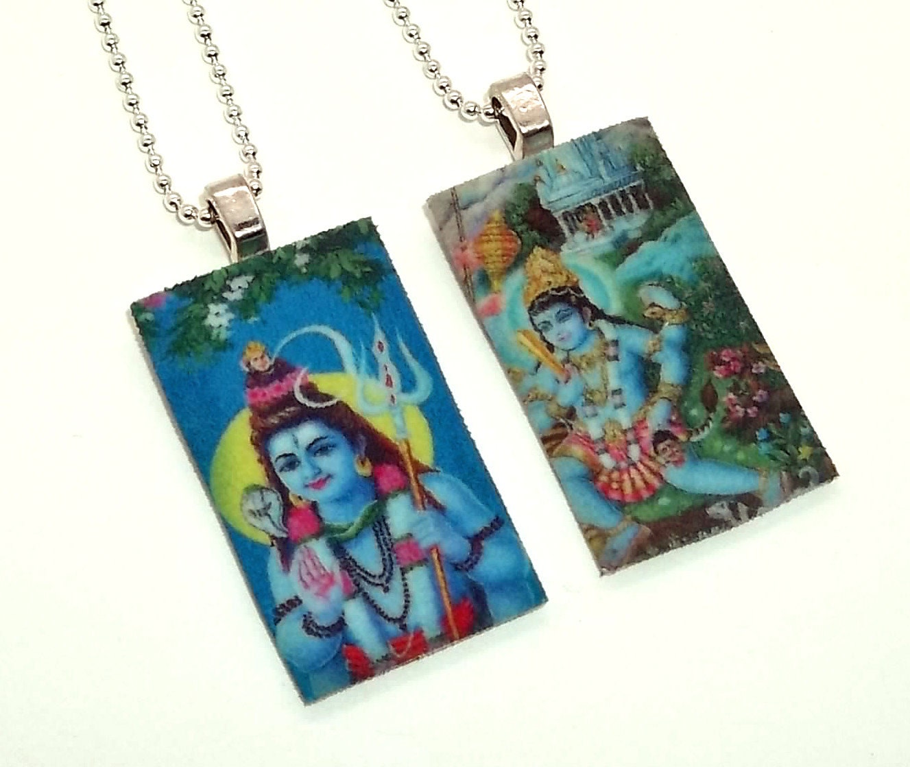 Hindu Necklace (choice of design) ....... goddess necklace, yoga necklace, india necklace ............ FREE Shipping US