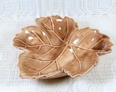 Handmade Ceramic Leaf Dish