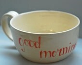 good morning latte cups