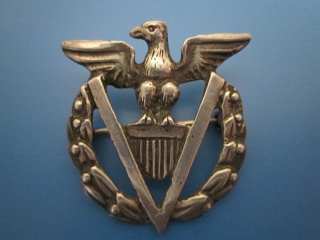 WWII Sterling Military Pin