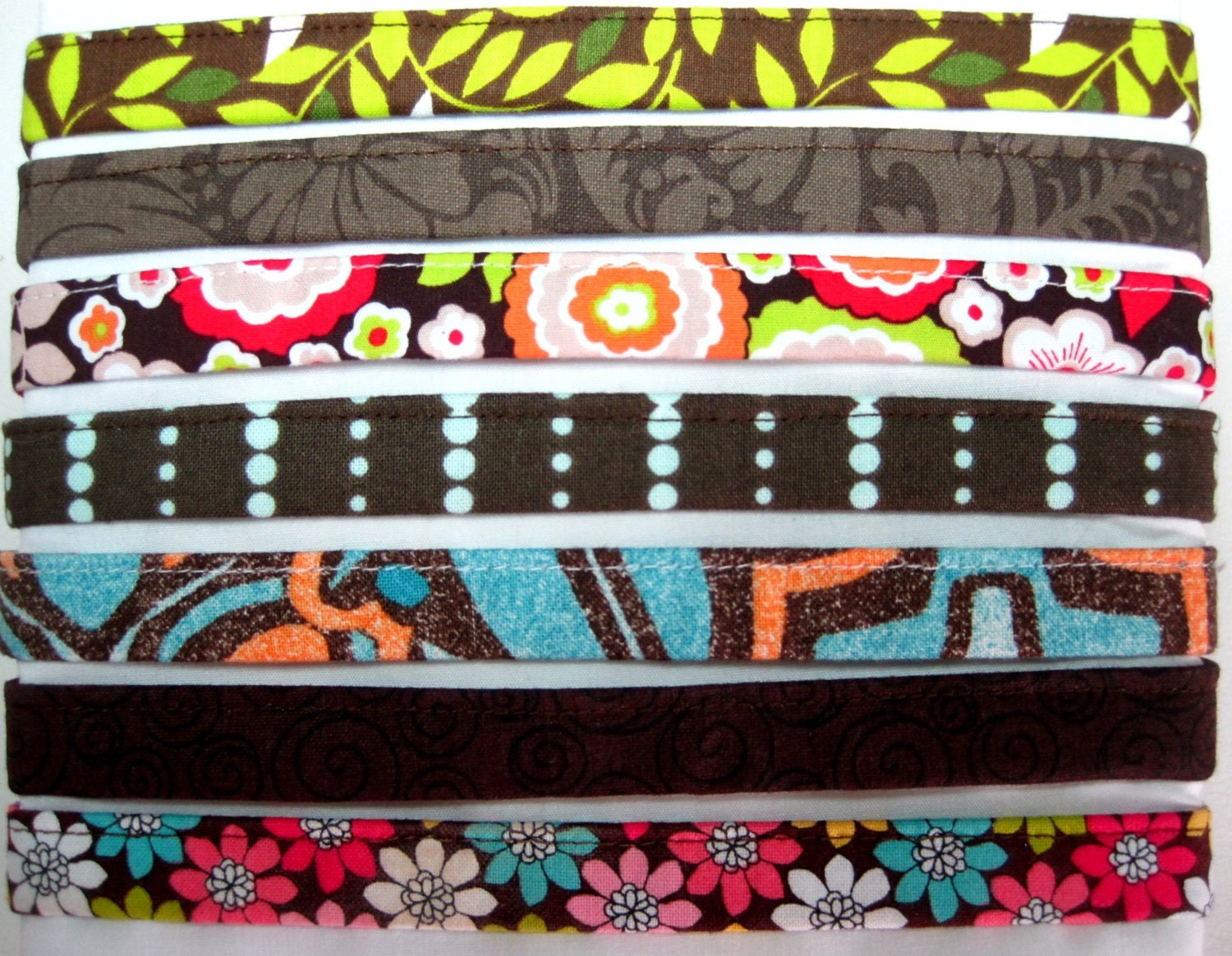 Skinny HEADBAND for women and girls, comfortable thin hairband - Browns - Pick 1