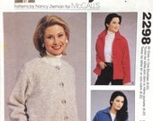 Sewing Pattern Women's Jacket All sizes 8 to 22