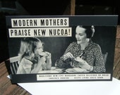 Vintage Nucoa Advertisement Mother's Day Card