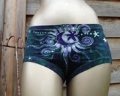 Batik Undies in Ravishing Teal and Purple