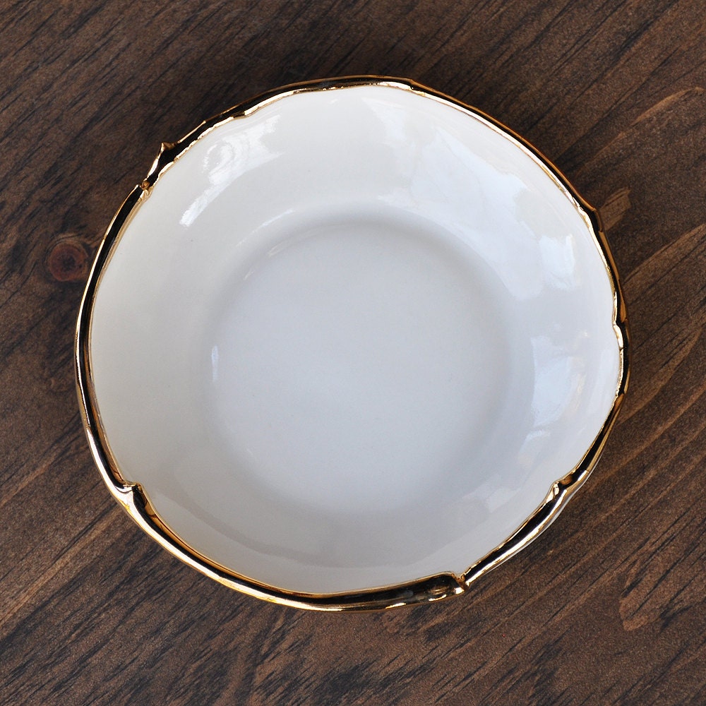 Gold Branch Ring Bowl