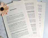 1979 French Text. 25 Pages