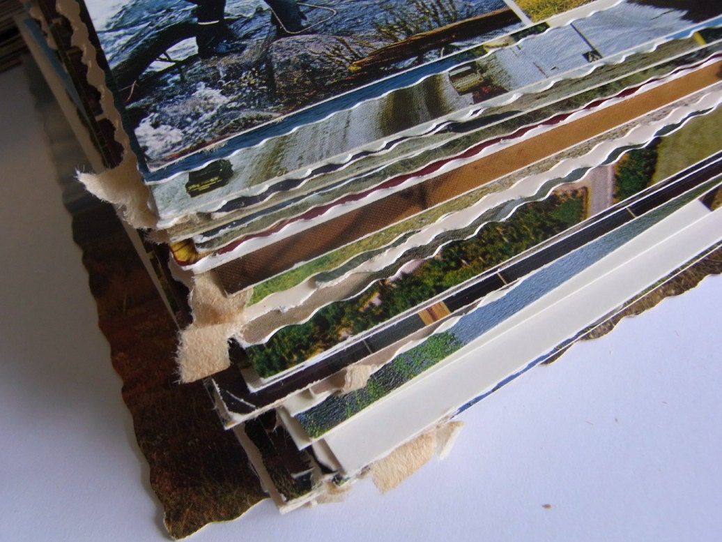 Huge bunch of swedish postcards