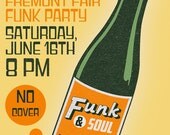 Funk and Soul Soda Pop Braxmatics Concert Poster Print