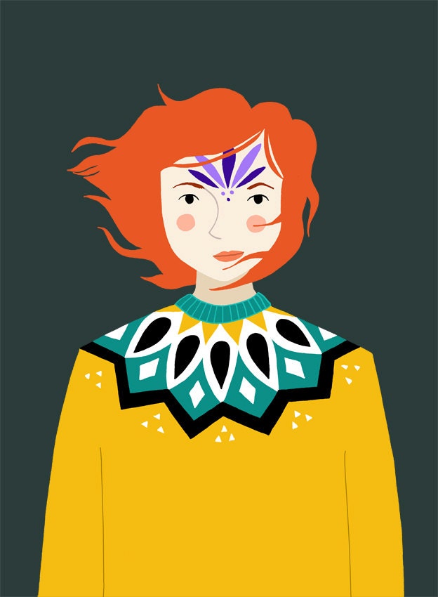 Portrait of a girl - Orla