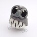 Needlefelted Bird Grey Owl Baby Miniature Grey Owl