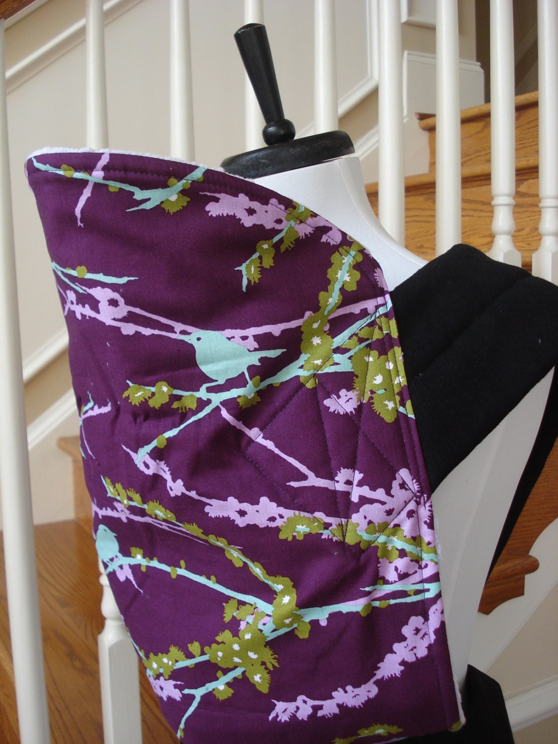 Mei Tai Baby Carrier-  Sparrows, 5 choices with reverse side twill