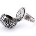 Silver Anatomical Brain Ring