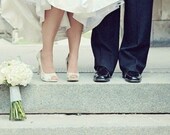 Design your own Wedding Shoes Custom as seen on Real Weddings