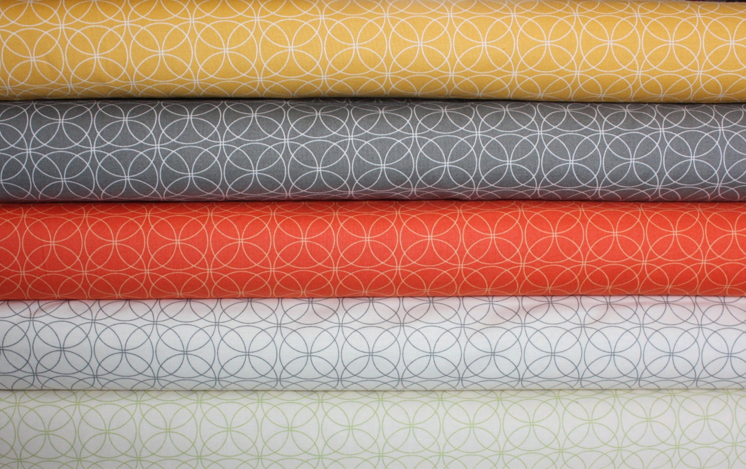 Comma quilt or craft fabric bundle by Zen Chic for Moda- Fat Quarter Bundle, 5 total
