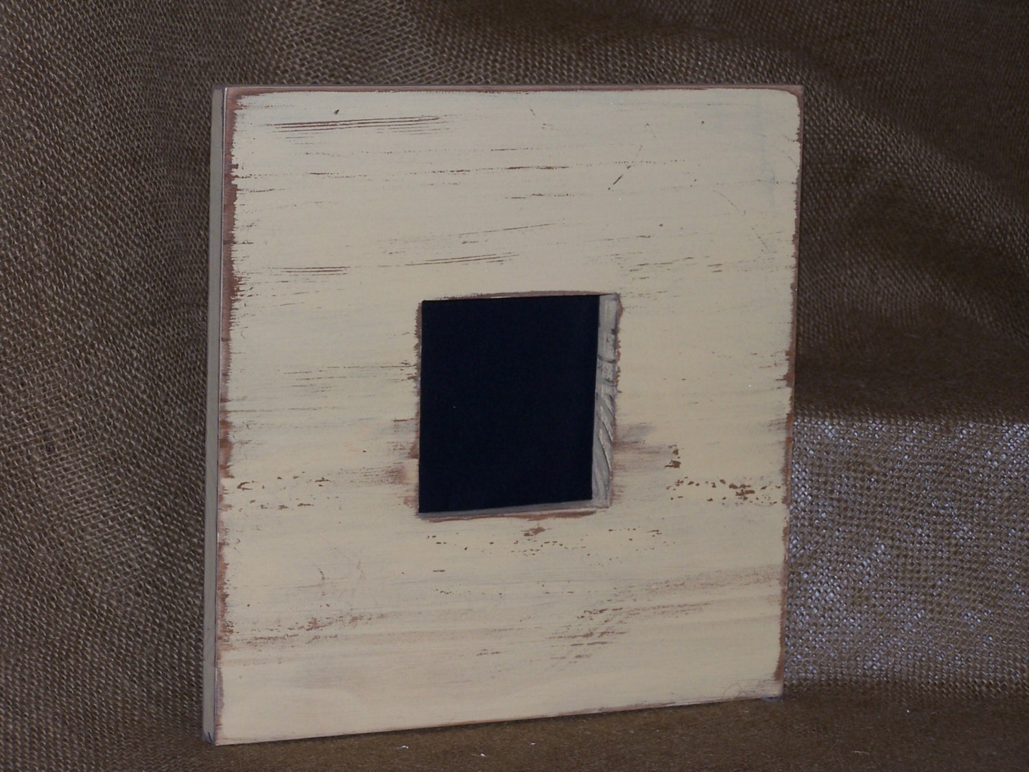 Wood Frame Home Decor, Cottage Chic, Picture Frame Wall Hanging, Photo Wall Decor, Primitive Farmhouse Country, Color Choice