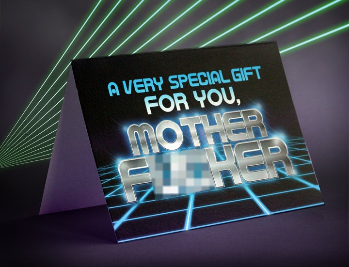 A very special gift for you, MF greeting card