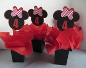 Minnie Mouse centerpiece 3 in this listing
