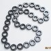 Hemalyke Black Round Gemstones - Destash