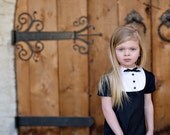 1960 Style Tucked front dress children girls clothing
