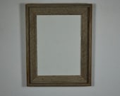 9 x 12  rustic barnwood photo frame  glass and backing