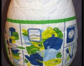 Vintage Hedaya Brothers 1978 kitchen cooking baking half Apron
