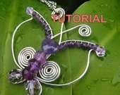 TUTORIAL - Wire Wrapped Butterfly Pendant