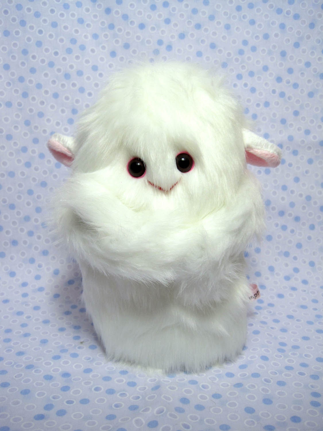 Plush Monster in White