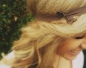 40% OFF SUPER SALE New Bow Tie Headbands Brown & Tiffany Blue