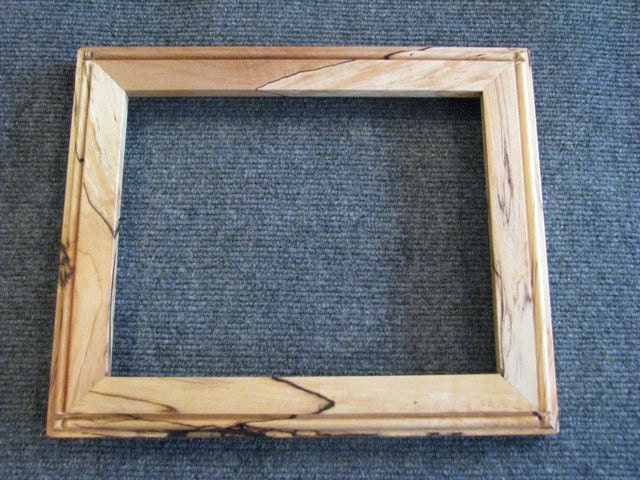 8x10 Spalted Rock Maple Picture Frame