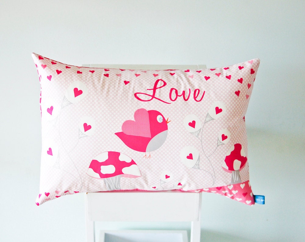 Love Bird Personalised Cushion