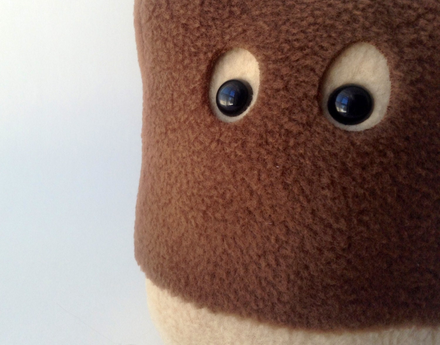 Ugly Eddie a Paper Bag Covered Plushie Friend - Ready to SHIP