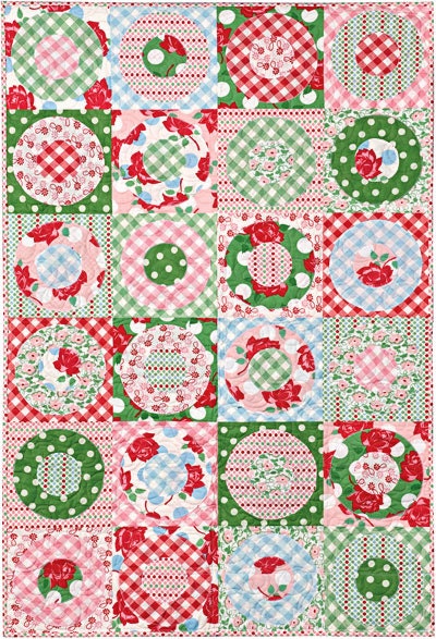 Full Circle Quilt PATTERN by Thimble Busy Bee Quilt by quilttaffy