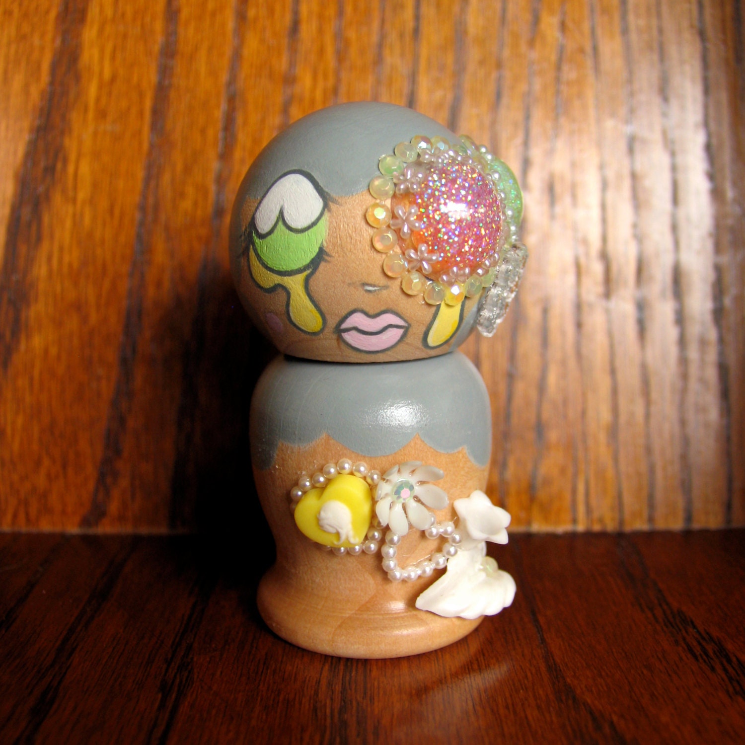 Kokeshi Doll 80 Pastel Cloud