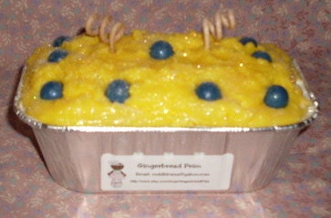 New Grubby Bakery Loaf Candle Blueberry Cheesecake Ice Cream