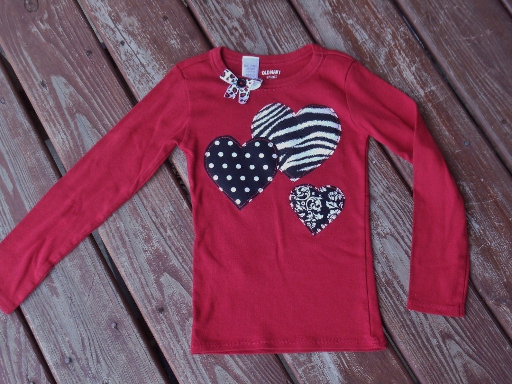 Valentines Day "LOVE WILD" collection  Girls tee  size  6-12-18-24 month and 2-3-4-5-6-7-8 with zebra / cheetah / damask / dots