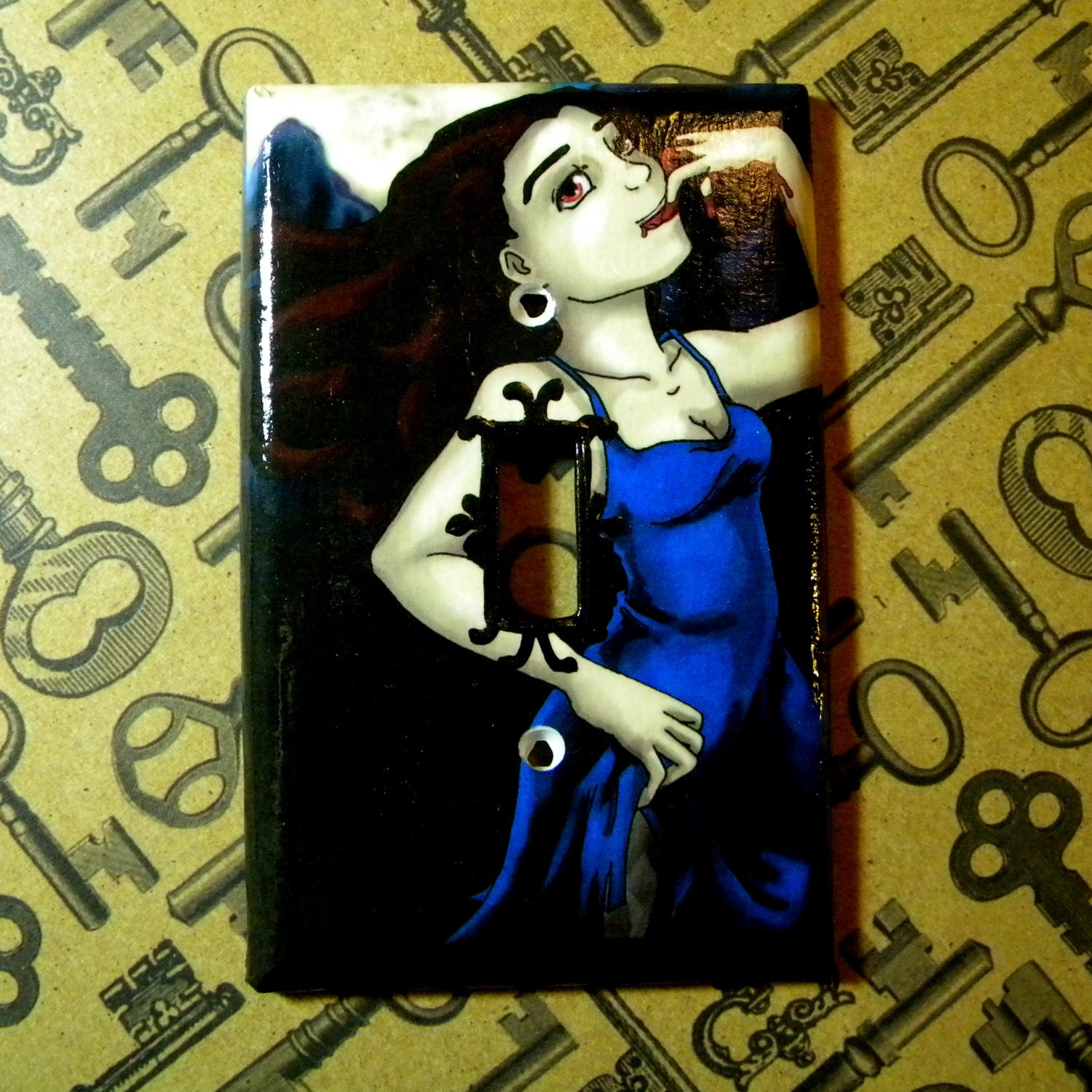 Vampire Bella Light Switch Cover