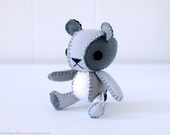 Gray Artist Teddy Bear, Best Bear No. 3