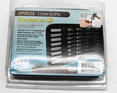 1.5mm Gothic Uppercase Punch Set 27 Pc.