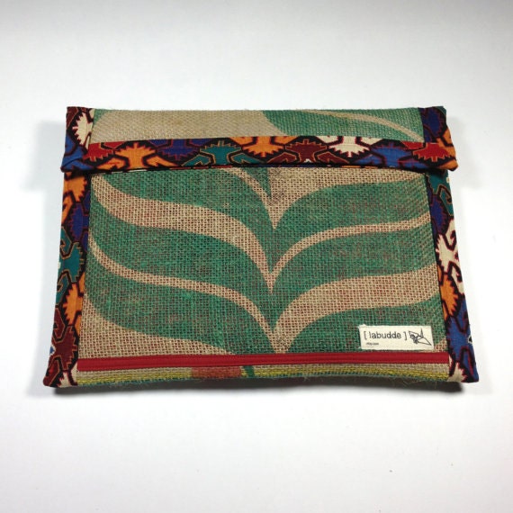 Custom Laptop Case -- Create Your Own Listing -- Coffee Bag Laptop Sleeve -- padded with pocket