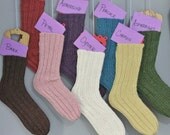 Knit Tube Socks   One Size Fits All Adults
