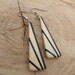 Deco Inspired Earrings - Holly and Ebony